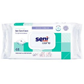 купить Салфетки влажные для лежачих больных Seni care classic 68 шт