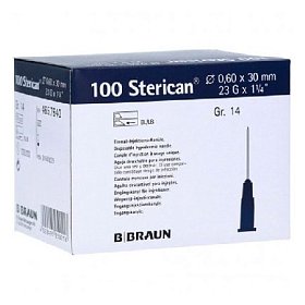 купить Игла инъекционная B.Braun Sterican 23G 0,60х30 мм 100 шт