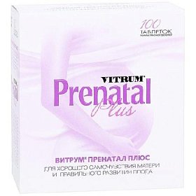 купить Витрум Пренатал Плюс №100 таб. п/п/о