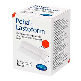 купить Бинт эластичный фиксирующий Peha-Lastoform 6 cм x 4 м
