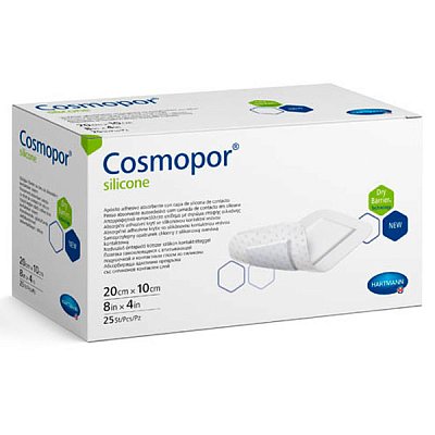 купить Повязка впитывающая из силикона Cosmopor silicone 20 х 10 см 25 шт