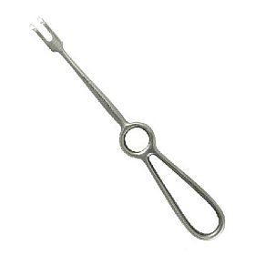 купить Крючок хирургический Surgicon тупой двухзубый (К-32s) 210 мм