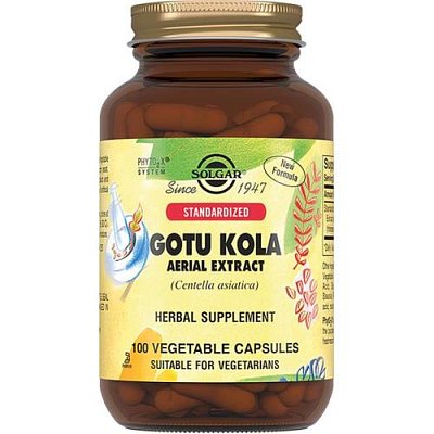 купить СОЛГАР ЭКСТРАКТ ГОТУ КОЛА КАПС. №100