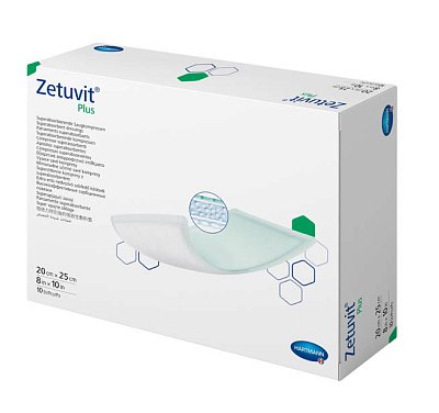 купить Повязка суперабсорбирующая Zetuvit Plus самоклеющаяся 20 х 25 см 10 шт