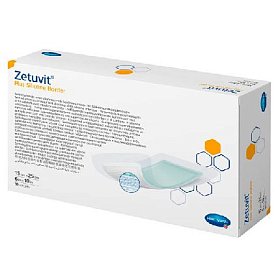 купить Повязка суперабсорбирующая Zetuvit Plus Silicone Border самоклеющаяся 15 х 25 см 10 шт