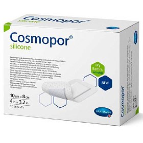 купить Повязка впитывающая из силикона Cosmopor silicone 10 х 8 см 25 шт