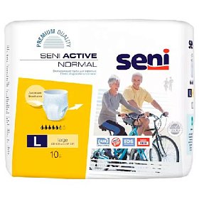 купить Подгузники для взрослых Seni Active Normal L 10 шт