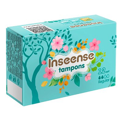 купить Тампоны Regular Inseense 2 капли 12 шт
