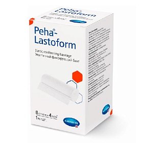 купить Бинт эластичный фиксирующий Peha-Lastoform 8 cм x 4 м