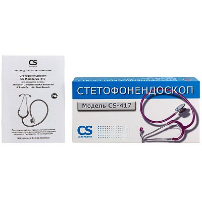 купить Стетофонендоскоп CS Medica CS-417 фиолетовый