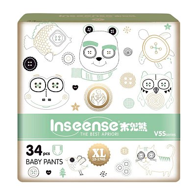 купить Трусики-подгузники XL (12-17кг)  Inseense V5S 34 шт